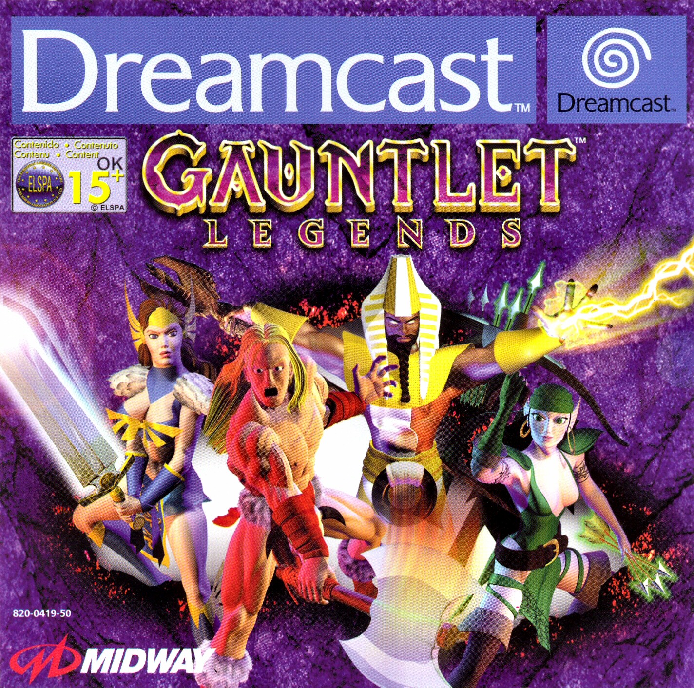 jaquette du jeu vidéo Gauntlet Legends