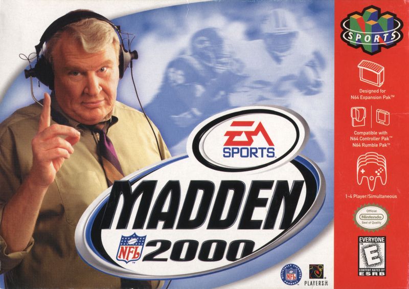 jaquette du jeu vidéo Madden NFL 2000