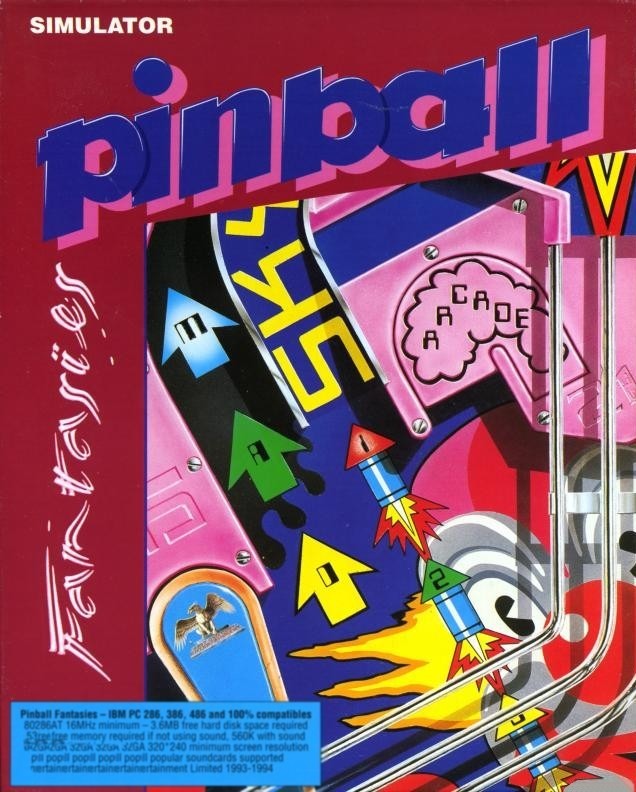 jaquette du jeu vidéo Pinball Fantasies