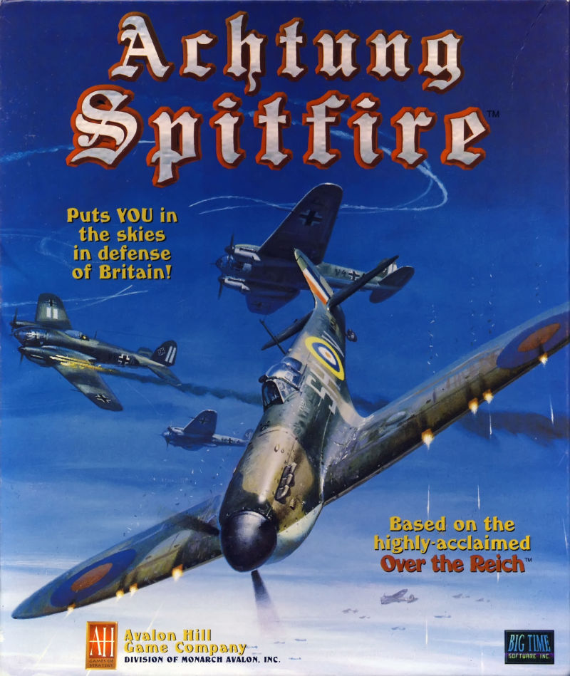 jaquette du jeu vidéo Achtung Spitfire