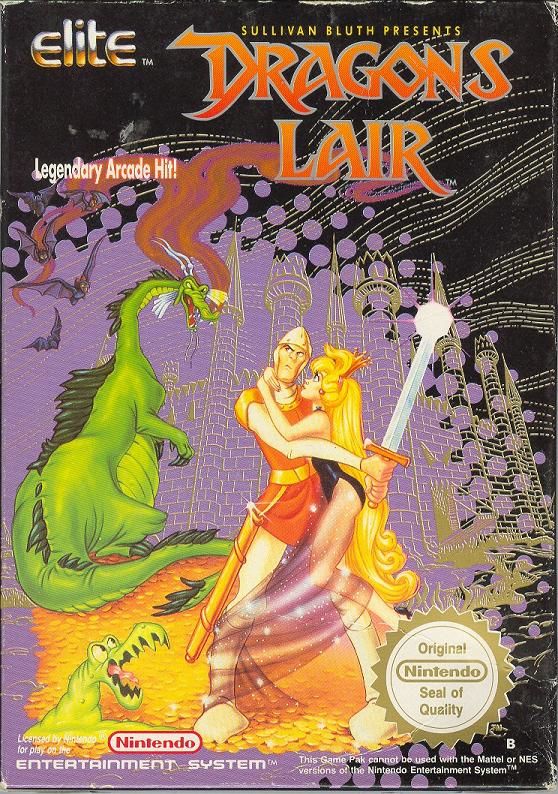 jaquette du jeu vidéo Sullivan Bluth Presents: Dragon's Lair