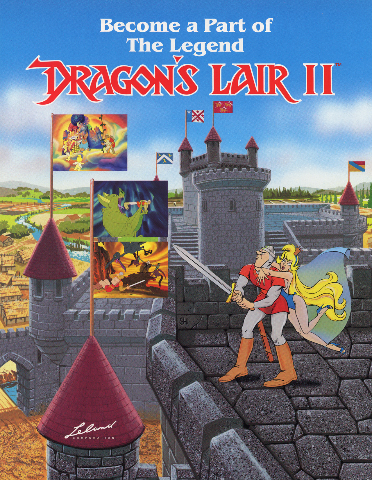 jaquette du jeu vidéo Dragon's Lair II: Time Warp