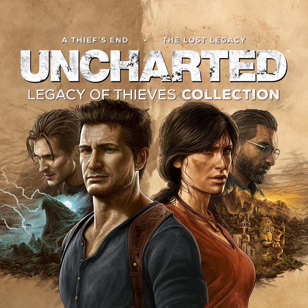 jaquette du jeu vidéo Uncharted: Legacy of Thieves Collection