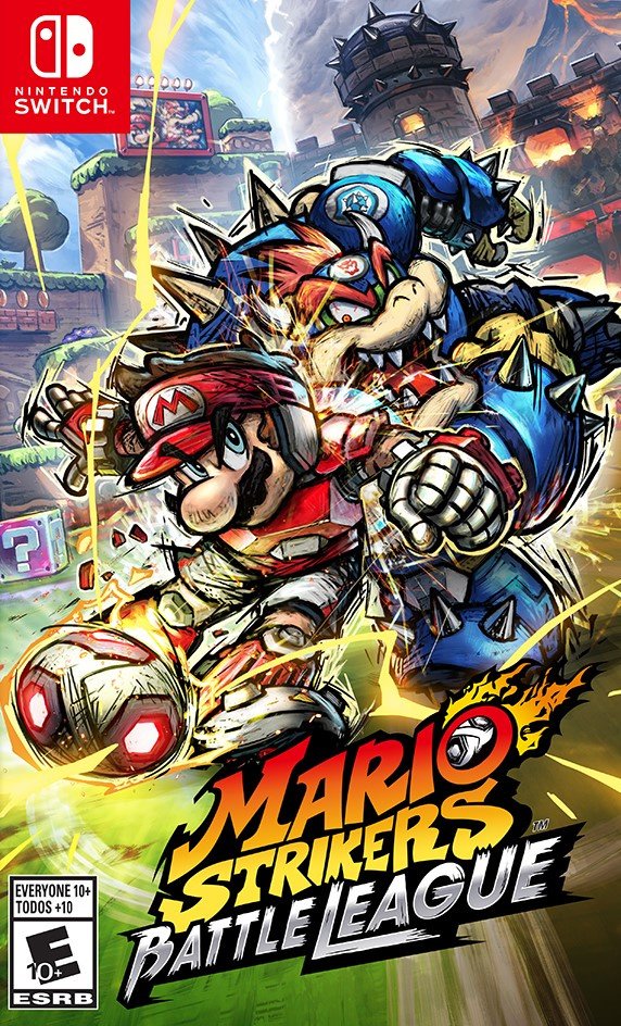 jaquette du jeu vidéo Mario Strikers: Battle League Football