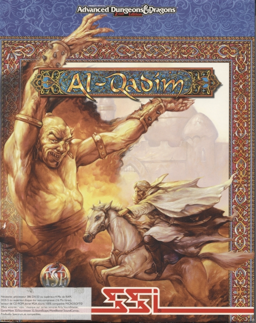 jaquette du jeu vidéo Al-Qadim: The Genie's Curse