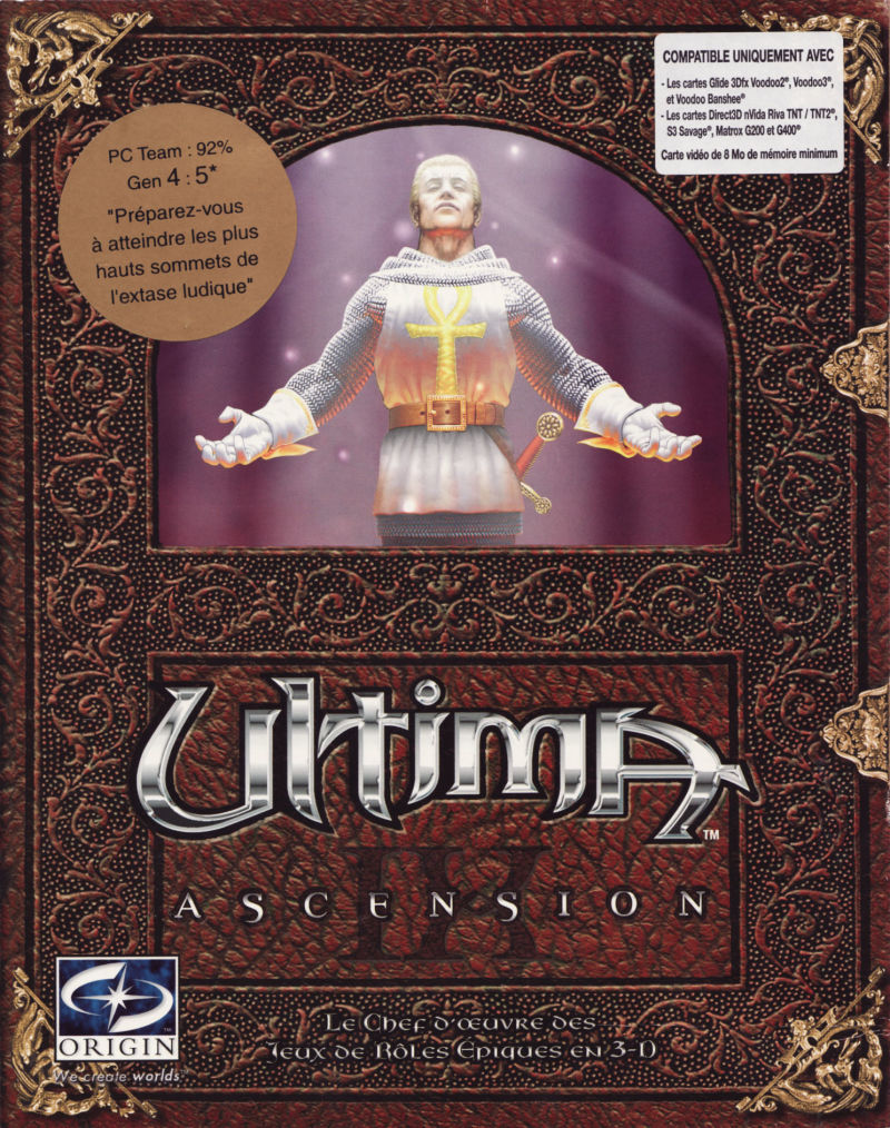 jaquette du jeu vidéo Ultima IX: Ascension