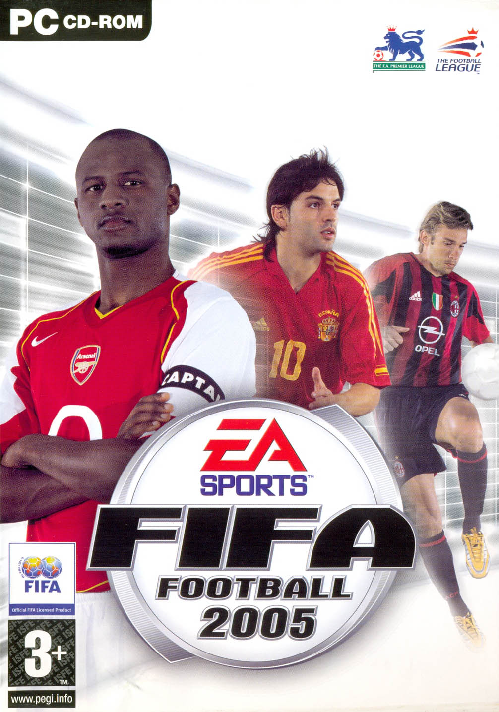 jaquette du jeu vidéo FIFA Football 2005