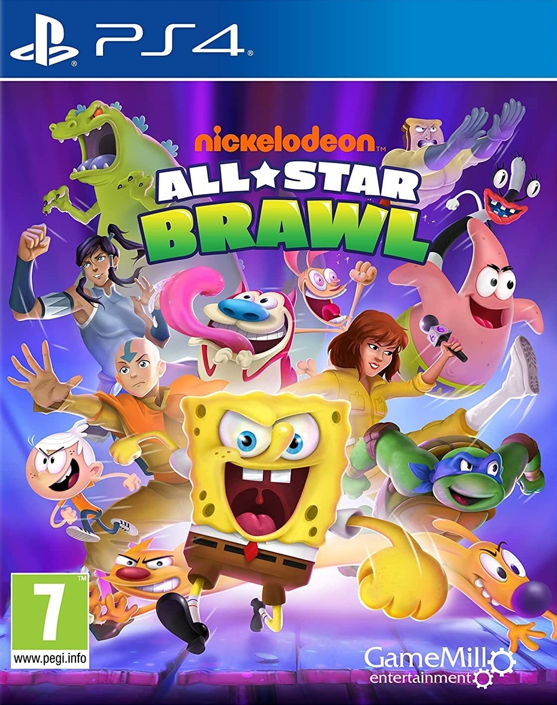 jaquette du jeu vidéo Nickelodeon All-Star Brawl