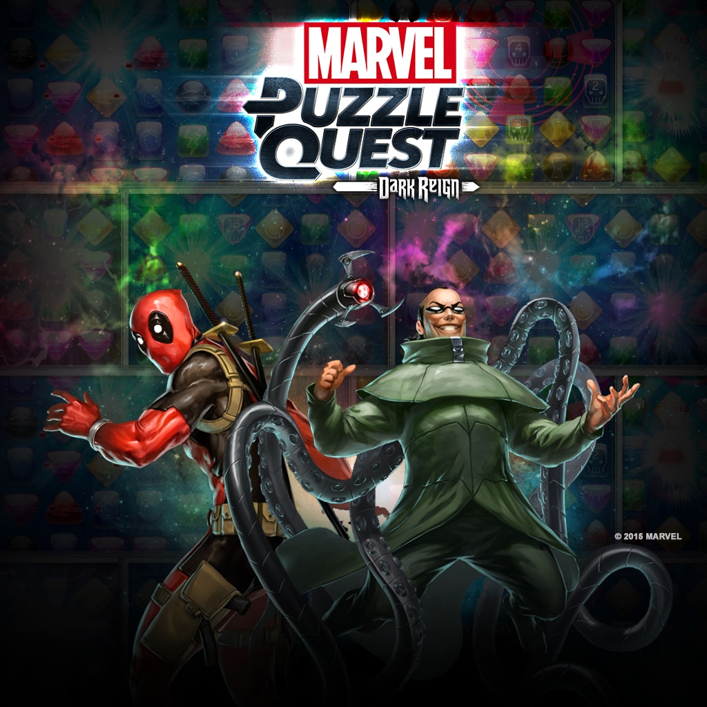 jaquette du jeu vidéo Marvel Puzzle Quest - Dark Reign