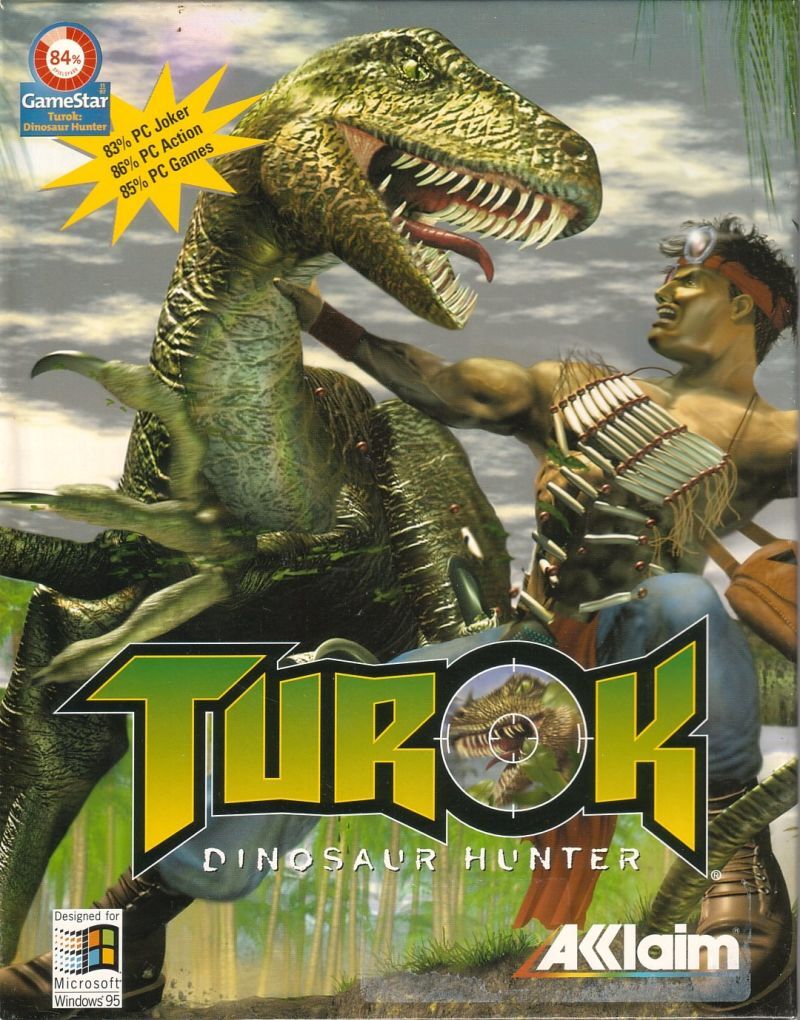 jaquette du jeu vidéo Turok: Dinosaur Hunter