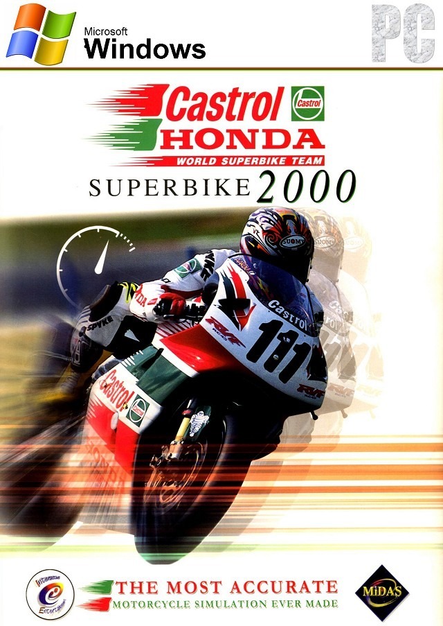 jaquette du jeu vidéo Castrol Honda Superbike 2000