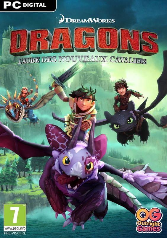jaquette du jeu vidéo Dragons : L'aube des nouveaux cavaliers
