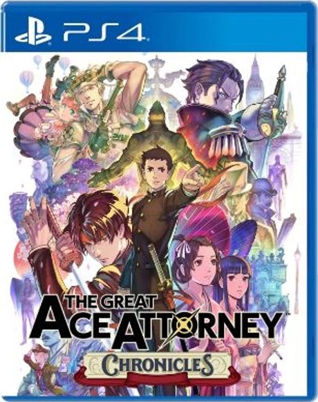 jaquette du jeu vidéo The Great Ace Attorney Chronicles
