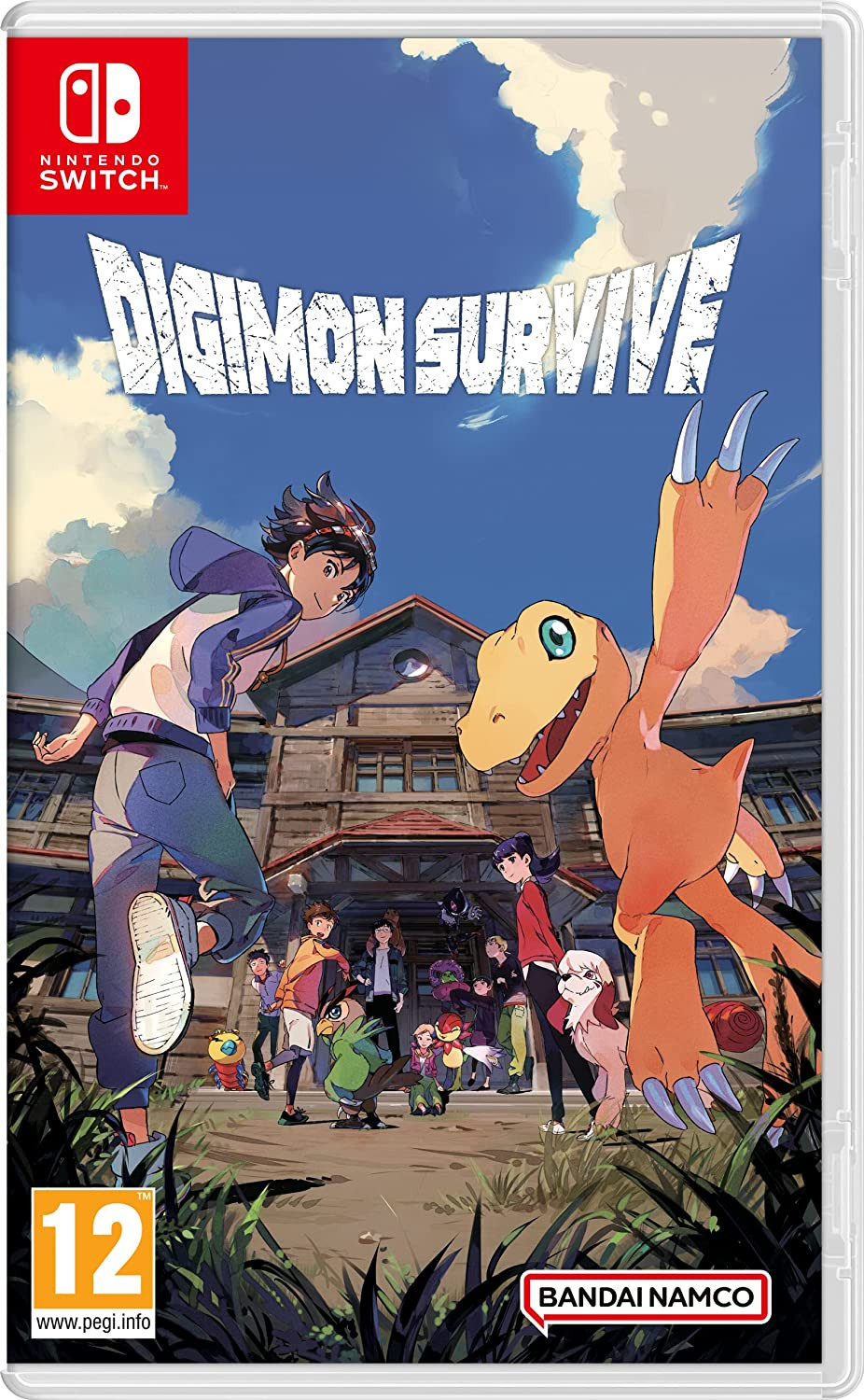 jaquette du jeu vidéo Digimon Survive