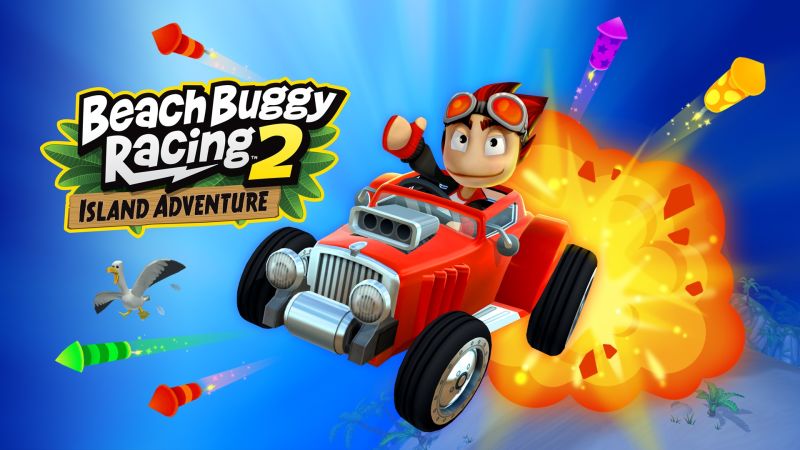jaquette du jeu vidéo Beach Buggy Racing 2: Island Adventure