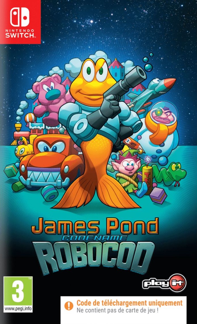 jaquette du jeu vidéo James Pond 2: Codename: RoboCod