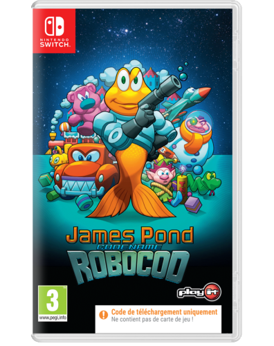 jaquette du jeu vidéo Super james pond codename: ROBOCOD