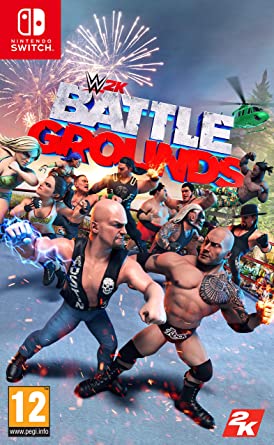 jaquette du jeu vidéo WWE 2K Battlegrounds