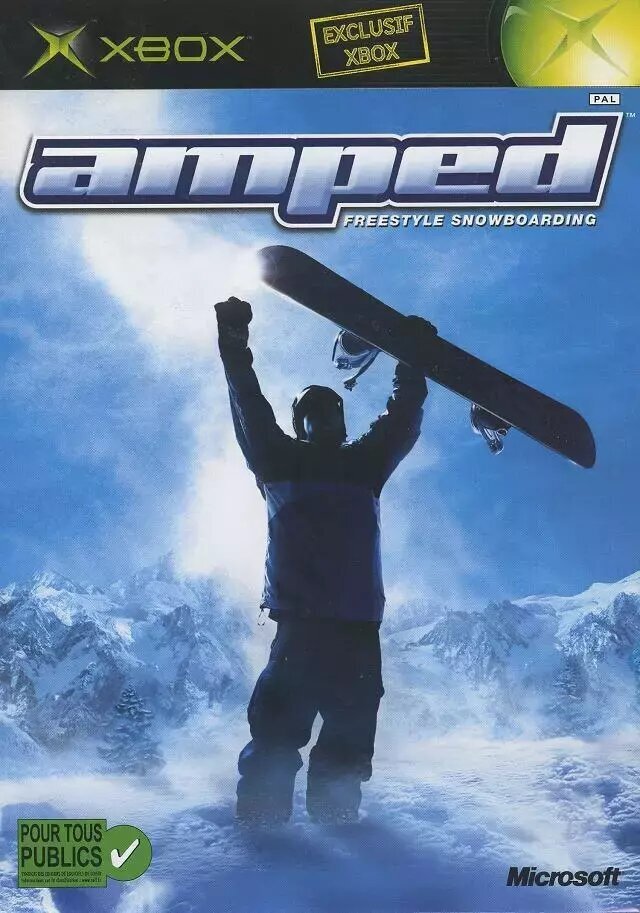 jaquette du jeu vidéo Amped : Freestyle Snowboarding