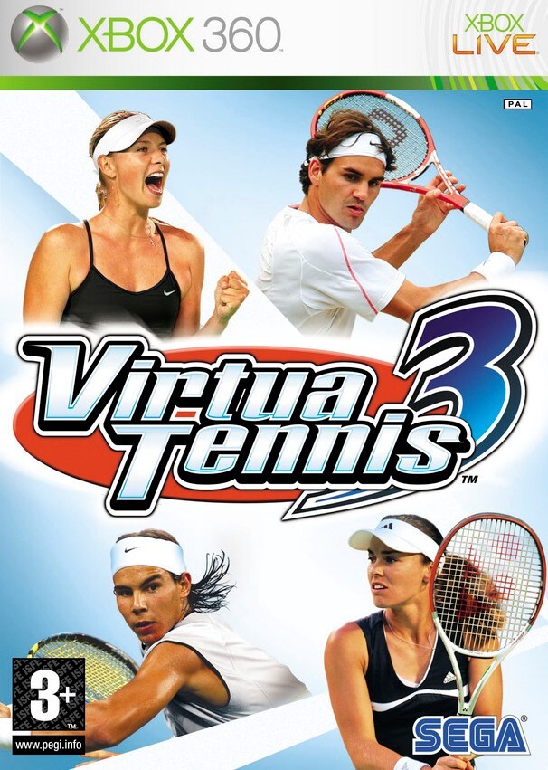 jaquette du jeu vidéo Virtua Tennis 3