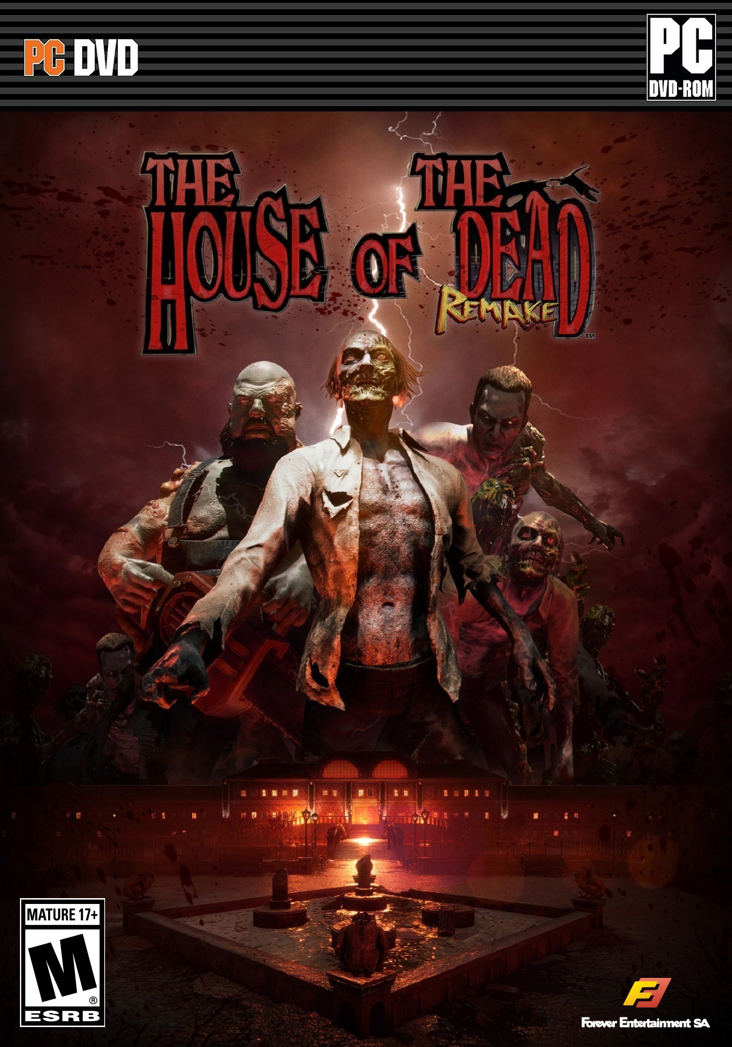 jaquette du jeu vidéo The House of the Dead: Remake