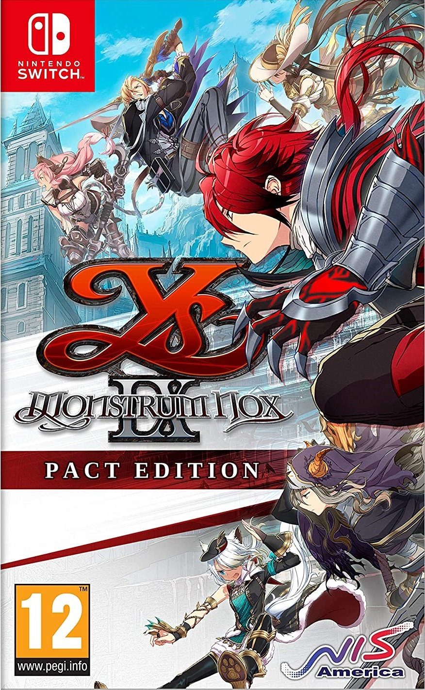 jaquette du jeu vidéo YS IX: Monstrum Nox
