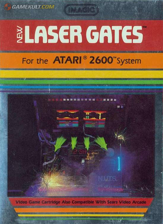 jaquette du jeu vidéo Laser Gates