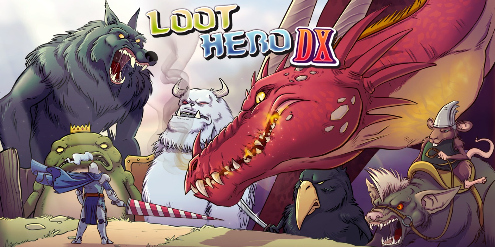 jaquette du jeu vidéo Loot Hero DX