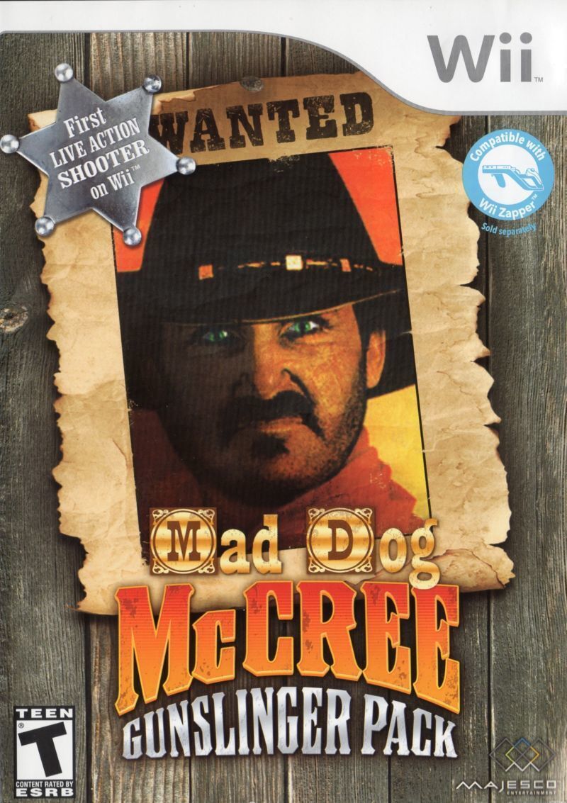 jaquette du jeu vidéo Mad Dog McCree Gunslinger