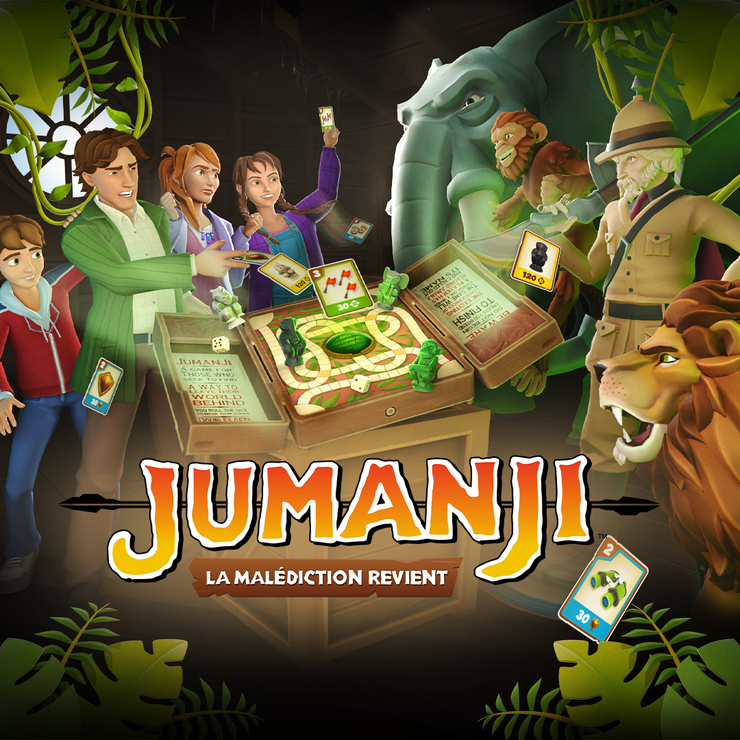 jaquette du jeu vidéo Jumanji : La Malédiction Revient