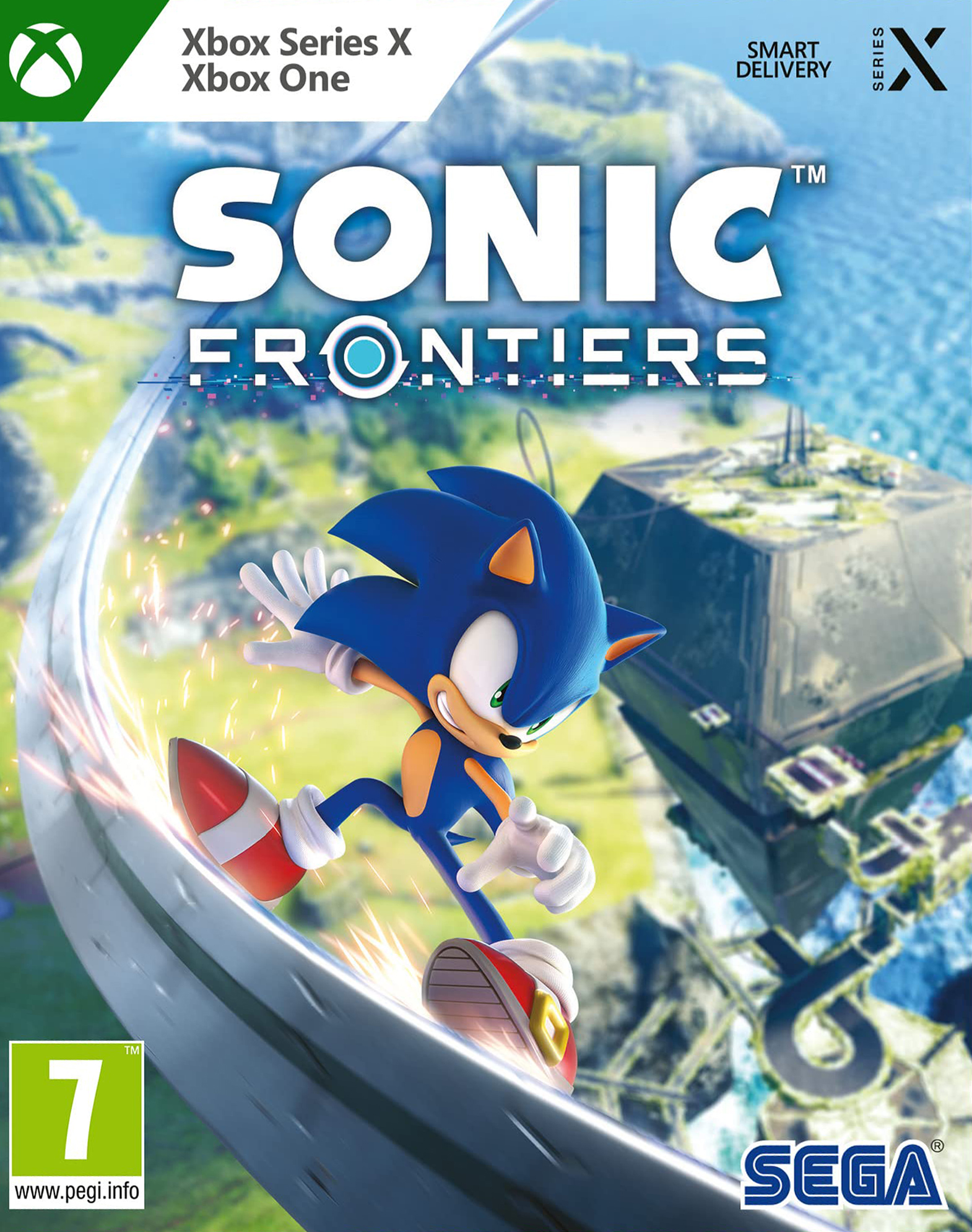 jaquette du jeu vidéo Sonic Frontiers