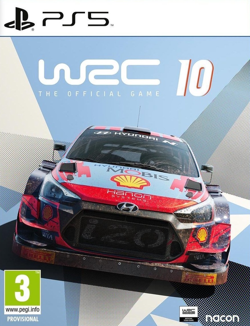 jaquette du jeu vidéo WRC 10