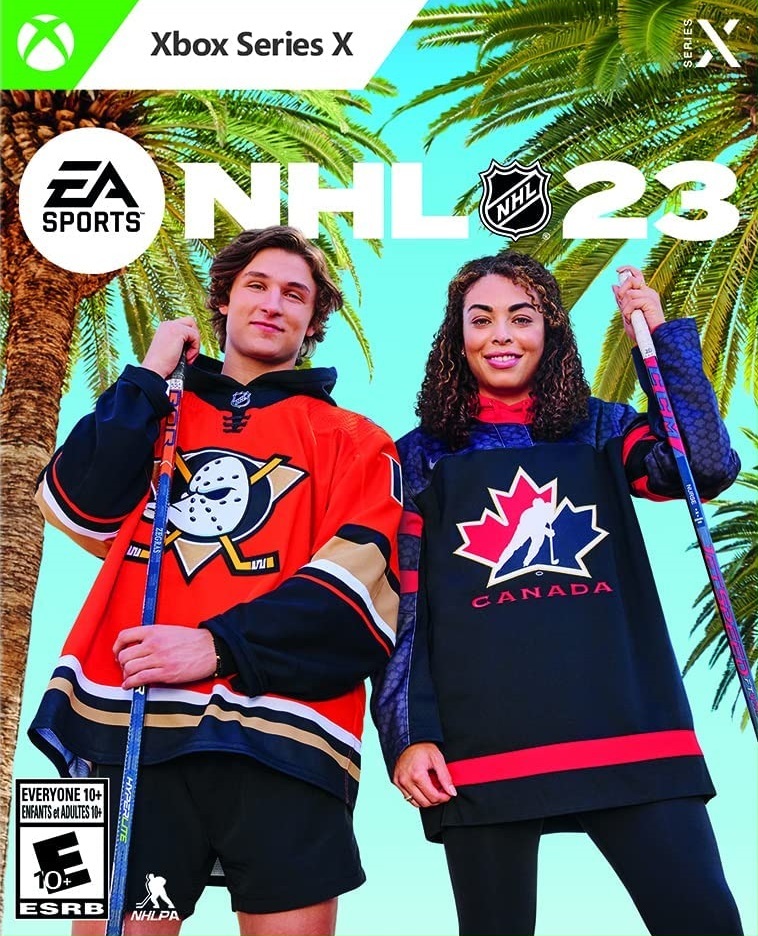 jaquette du jeu vidéo NHL 23
