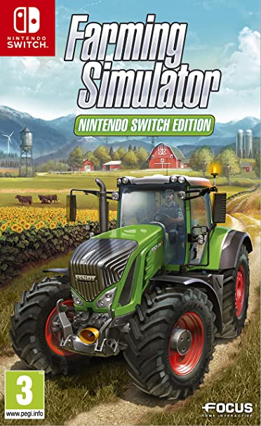 jaquette du jeu vidéo Farming simulator Nintendo Switch Édition