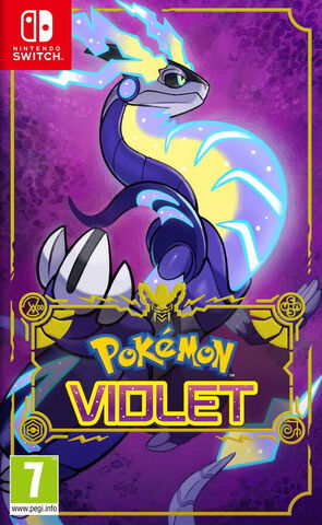 jaquette du jeu vidéo Pokémon Violet