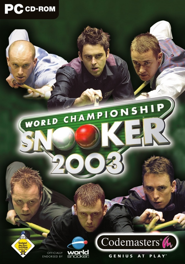 jaquette du jeu vidéo World Championship Snooker 2003