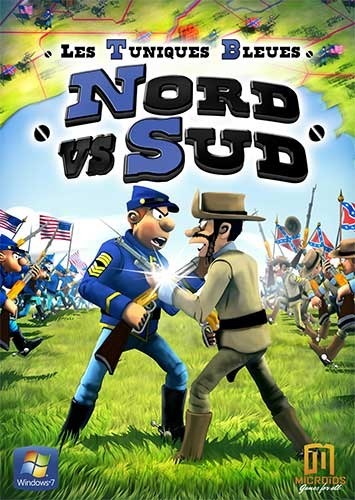 jaquette du jeu vidéo Les Tuniques Bleues - Nord vs Sud
