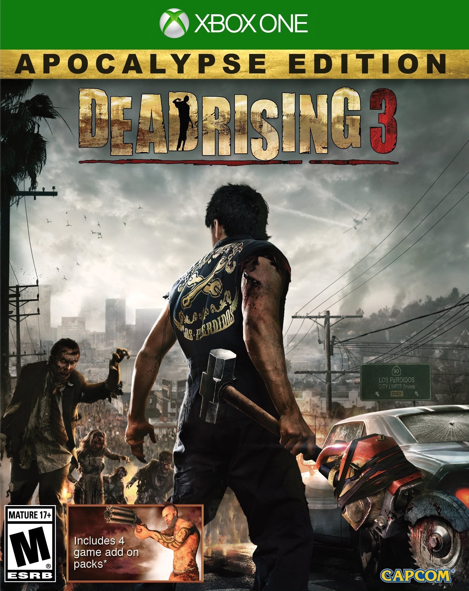 jaquette du jeu vidéo Dead Rising 3: Apocalypse Edition