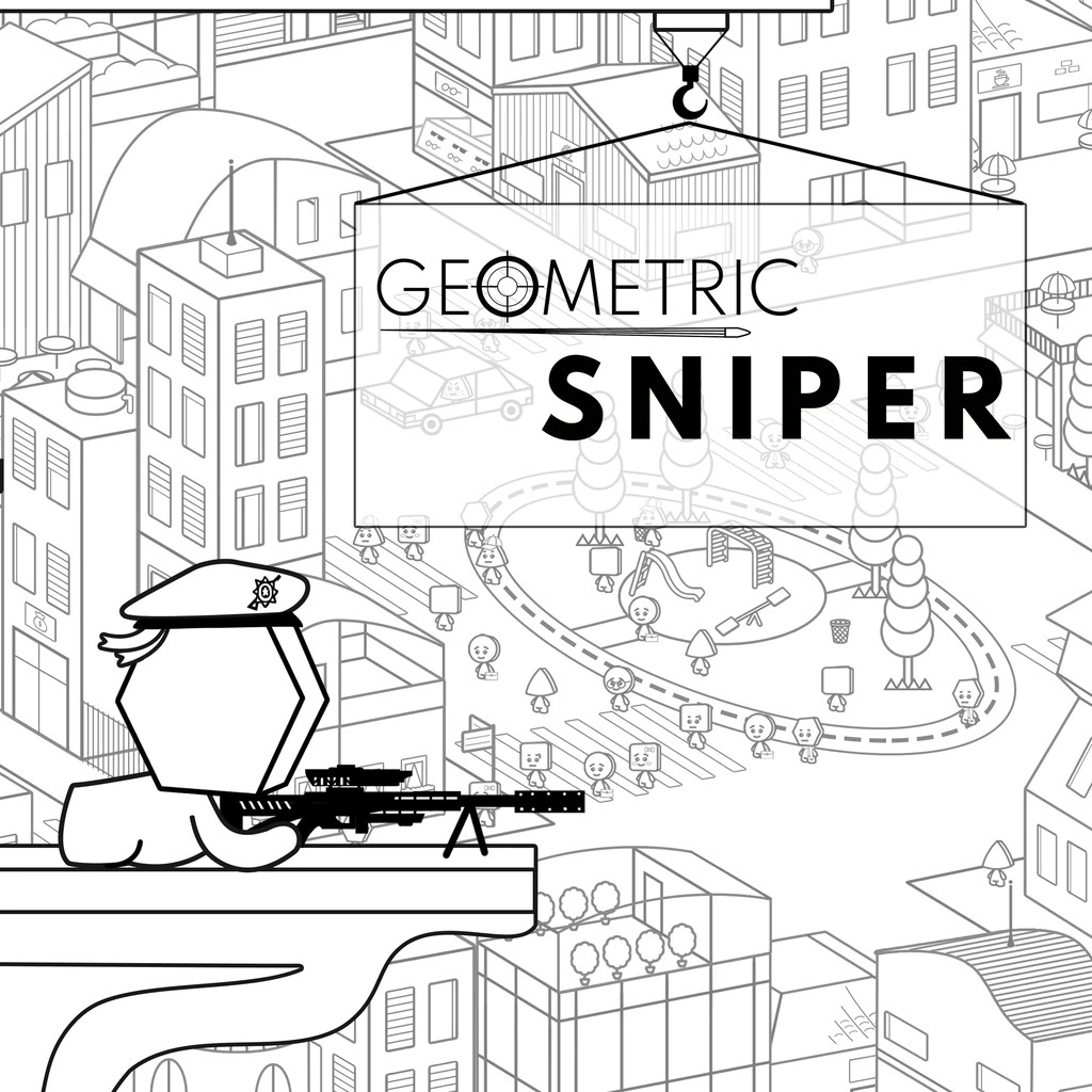 jaquette du jeu vidéo Geometric Sniper