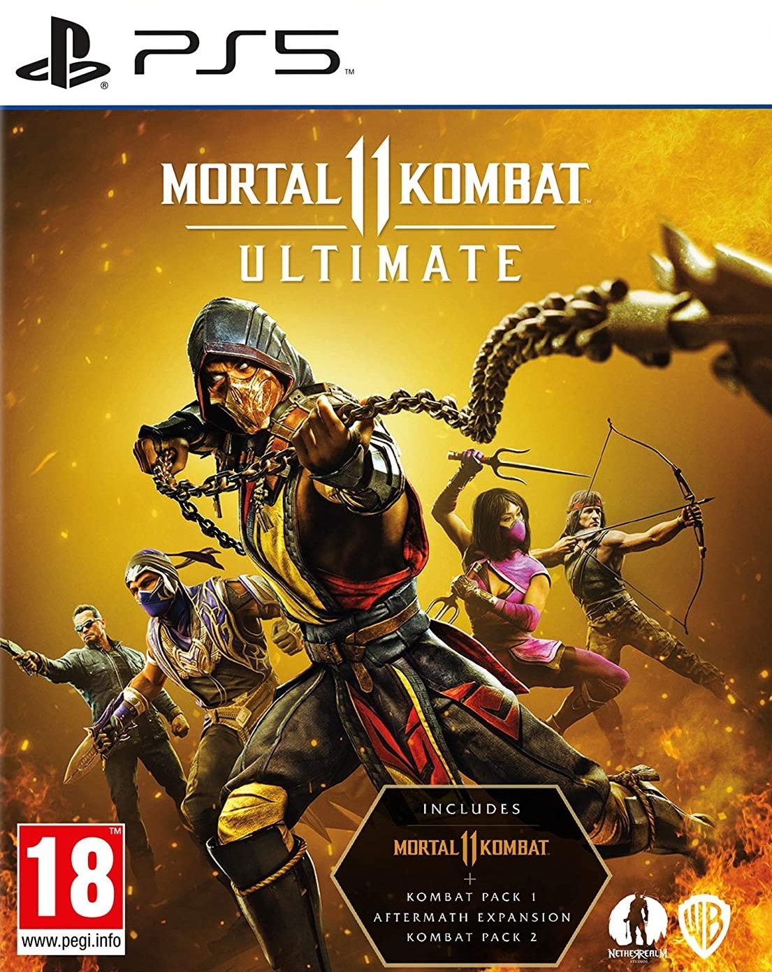 jaquette du jeu vidéo Mortal Kombat 11 Ultimate