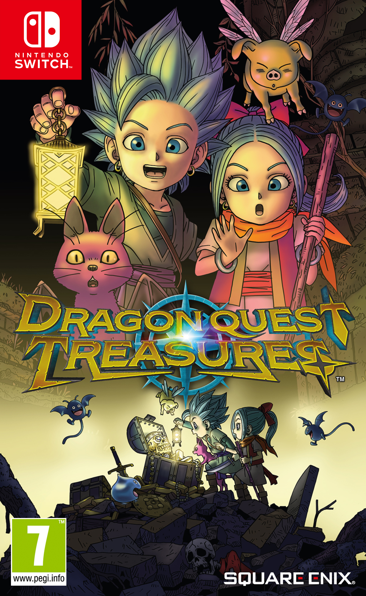 jaquette du jeu vidéo Dragon Quest Treasures
