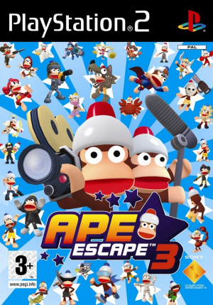 jaquette du jeu vidéo Ape Escape 3