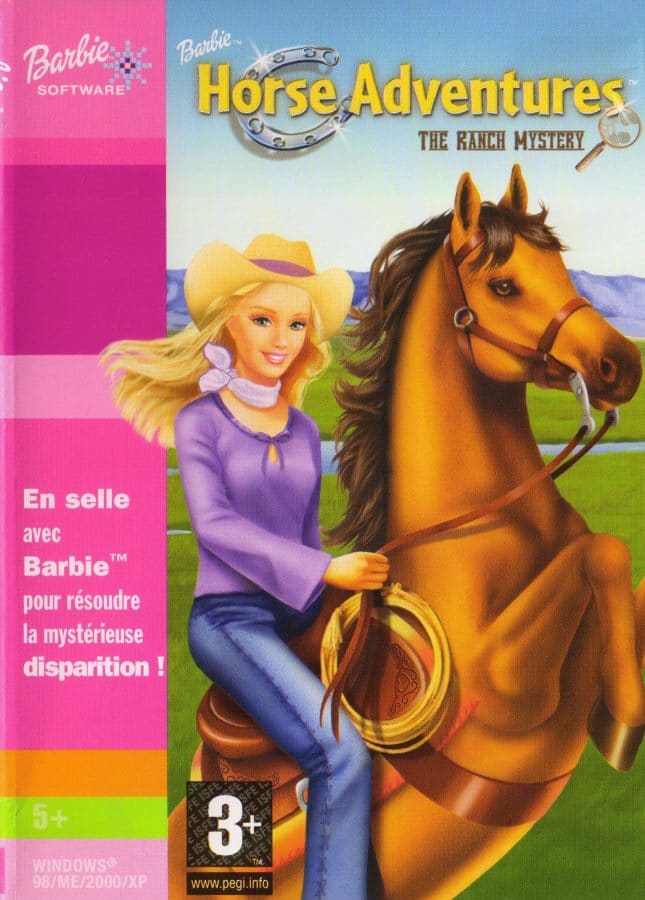 jaquette du jeu vidéo Barbie Horse Adventures : The Ranch Mystery