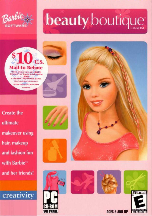 jaquette du jeu vidéo Barbie: Beauty Boutique