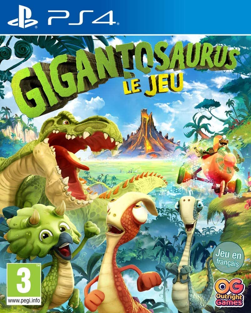 jaquette du jeu vidéo Gigantosaurus Le Jeu