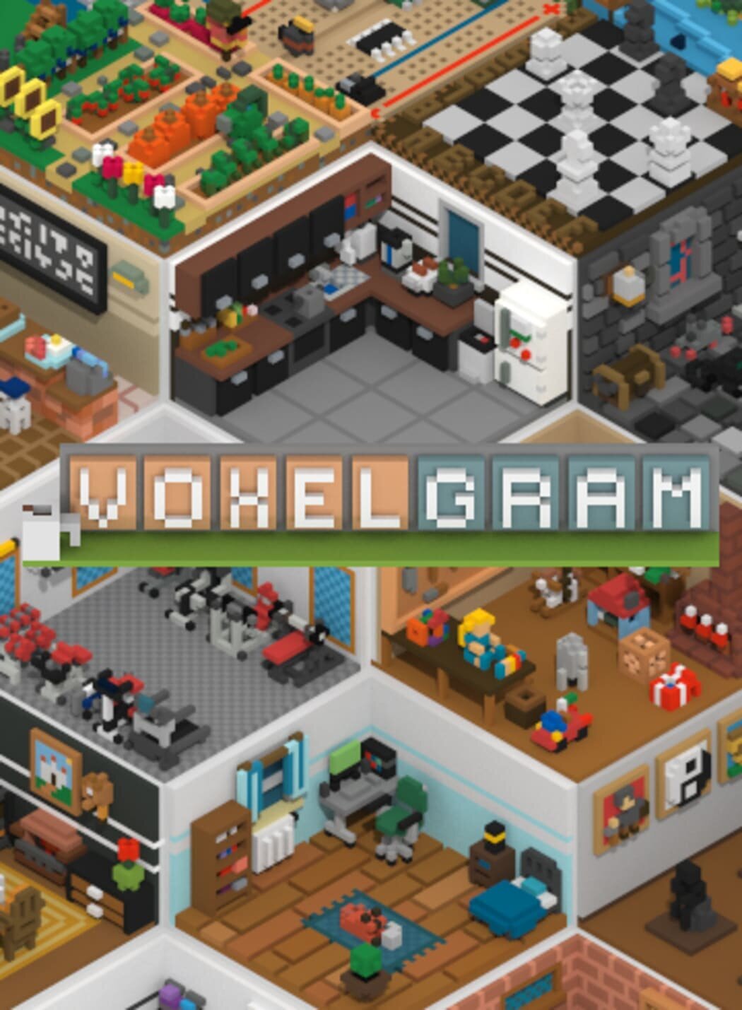 jaquette du jeu vidéo Voxelgram