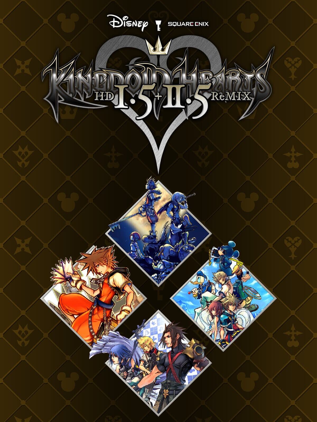 jaquette du jeu vidéo Kingdom Hearts HD 1.5 + 2.5 ReMIX