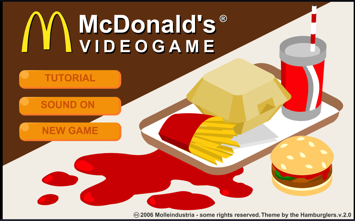 jaquette du jeu vidéo The McDonald's Videogame