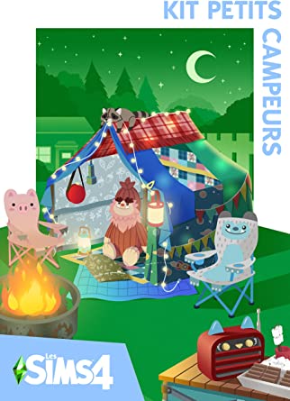 jaquette du jeu vidéo Les Sims 4 : Kit Petits Campeurs