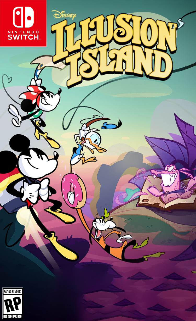 jaquette du jeu vidéo Disney Illusion Island